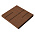 Тротуарная плитка А-строй Квадрат 400x400х50 8 кирпичей коричневая – 1