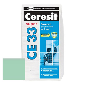 Затирка для узких швов Ceresit CE33 Super №67 киви 2 кг – 1