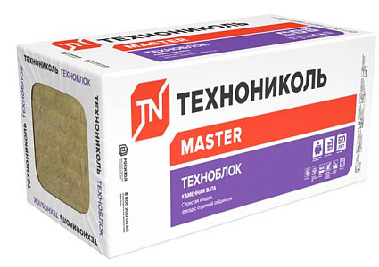 Минераловатная плита Технониколь Техноблок Стандарт 45 кг/м3 1200х600х90 мм – 1