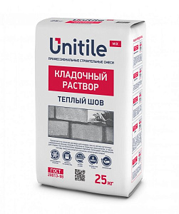 Кладочный раствор Теплый шов Unitile 25 кг – 1