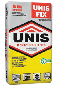 Плиточный клей Юнис Fix 25 кг – 1