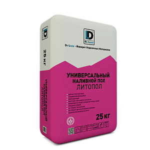 Наливной пол универсальный "Литопол" DE LUXE, 25 кг – 1