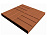 Тротуарная плитка 12 кирпичей 500х500х50 коричневый – 1