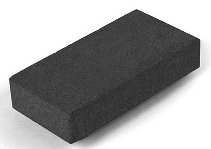 Тротуарная плитка Брусчатка 200х100х60 черный – 1