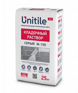 Кладочный раствор Серый Unitile 25 кг Зима – 1