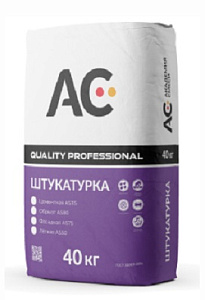 Штукатурка цементная «Quality Professional» AS115 (PH), 40кг – 1