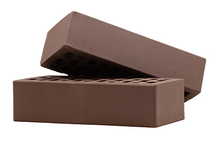 Кирпич облицовочный шоколад одинарный гладкий М-150 Магма – 4