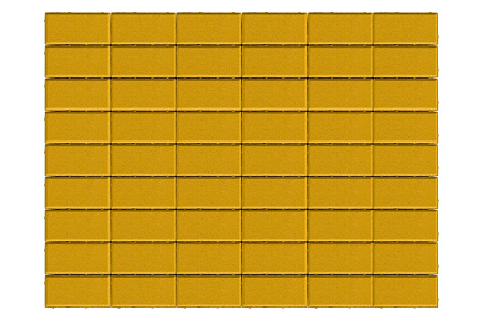 Тротуарная плитка Прямоугольник 200х100х60 жёлтый – 1