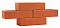 Кирпич облицовочный красный одинарный гладкий М-150  Воротынск – 10