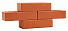 Кирпич облицовочный красный одинарный гладкий М-150  Воротынск – 10