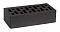 Кирпич клинкерный Черный камень одинарный гладкий М-300 – 2