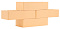 Кирпич облицовочный солома золотистый одинарный гладкий М-200 Липецк – 15