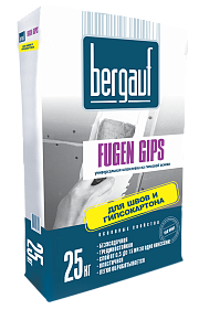 Шпатлёвка гипсовая Bergauf Fugen Gips 25 кг – 1