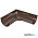 Угол желоба внутренний, 135 гр. шоколад – 1