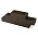 Кирпич облицовочный коричневый одинарный риф М-150 Браер – 3