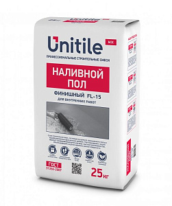 Наливной пол финишный FL-15 Unitile, 25 кг – 1