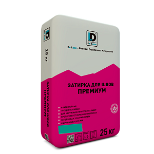 Затирка для межплиточных швов "Премиум" De Luxe зеленый, 25кг – 1