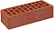 Кирпич облицовочный красный одинарный лава с песком М-200 ВКЗ – 1
