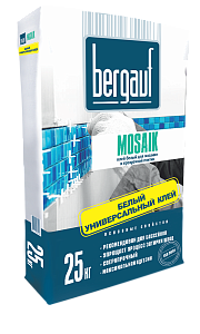 Плиточный клей цементный Bergauf Mosaik 25 кг – 1