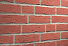 Плитка фасадная клинкерная Feldhaus Klinker R694DF17 Sintra carmesi  рельефная, 240x52x17 – 2