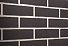 Плитка фасадная клинкерная Feldhaus Klinker R700NF14 Аnthracit liso  гладкая, 240x71x14  – 2