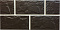 Плитка цокольная клинкерная ADW Koktebel рельефная коричневая 300х150х8 – 1