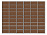 Тротуарная плитка 342 МЗ Паркет 240х80х60 коричневый – 1