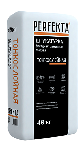 Штукатурка фасадная усиленная Perfekta Тонкослойная 25 кг  – 1