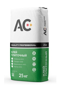 Клей плиточный «Quality Professional» Универсал AS05, 25кг – 1