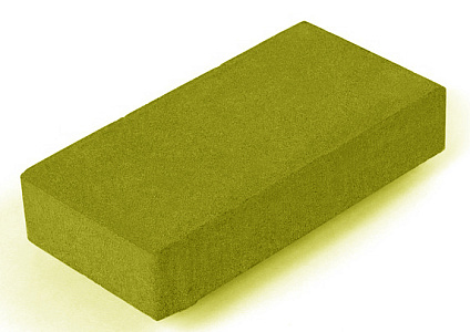 Тротуарная плитка Брусчатка 200х100х60 желтый – 1