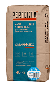 Клей для керамической плитки и керамогранита СМАРТфикс ЗИМА Perfekta 40 кг  – 1