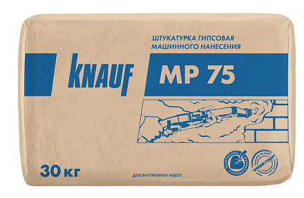 Штукатурка гипсовая KNAUF МП 75 30 кг – 1