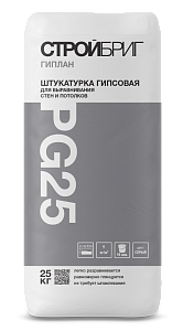 Штукатурка гипсовая Стройбриг Гиплан PG25 30 кг (40шт/под) – 1