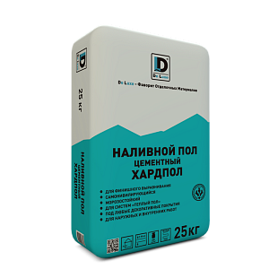 Наливной пол цементный "Хардпол" DE LUXE, 25 кг – 1