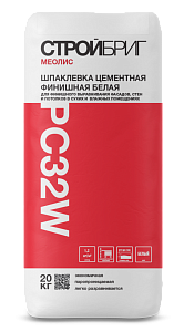 Шпаклёвка Стройбриг Меолис РС32 MW 20кг – 1